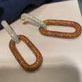 Zirconia Drop Earrings
