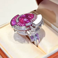Disc Sterling Silver Ring
